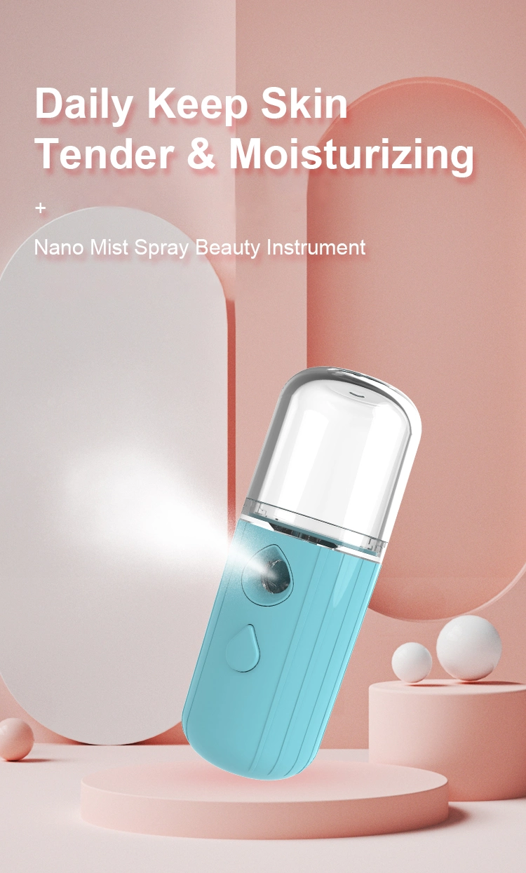Portable Mini Nano Facial Mist Sprayer Handy Facial Steamer