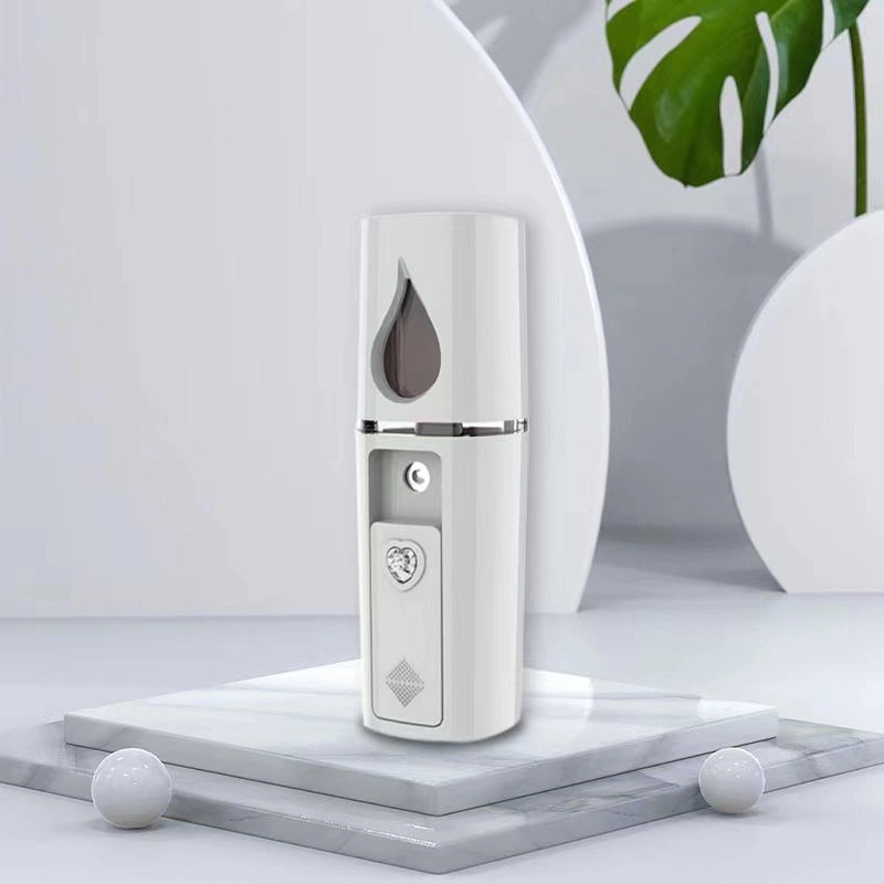 Mist Sprayer Mini 25ml Ultrasonic Nano Portable Water SPA Moisturizing Hydrating Face Sprayer with Mirror Support Custom Logo