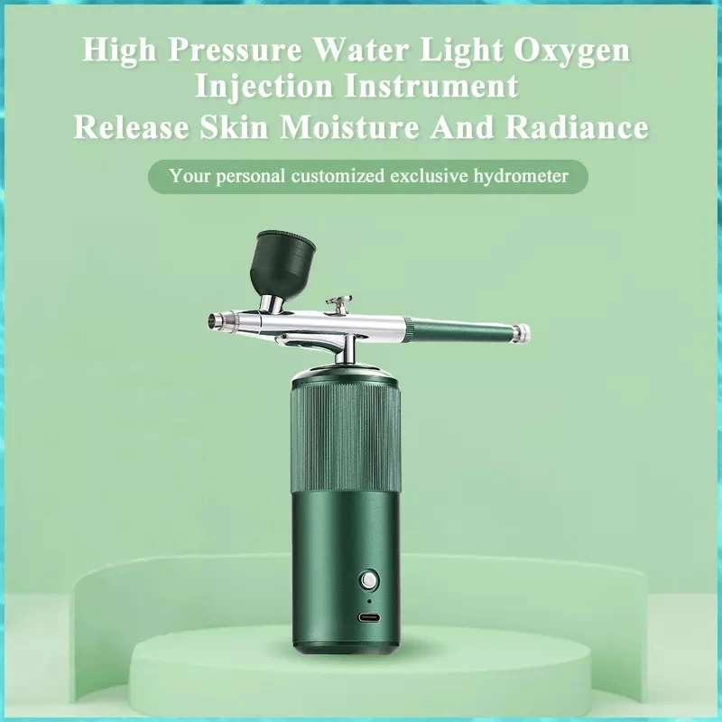 High Quality Makeup Sprayer Professional Super Nano Mist Hydrogen Ion Oxygen Injection Facial Skin Care Airbrush Oxygen Injector