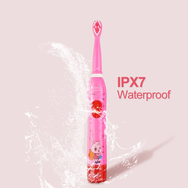 Amazon Electric Kids Ipx7 Waterproof USB Charging Toothbrush for Children