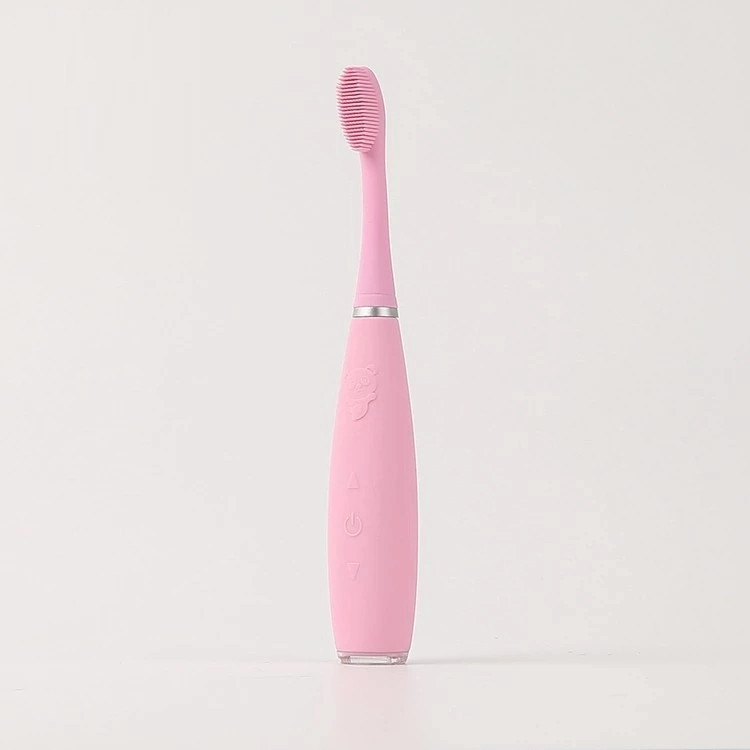 Tooth Clean Comfort Kid Toothbrush Js351 Rechargeable Adult Silicone Electric Toothbrush