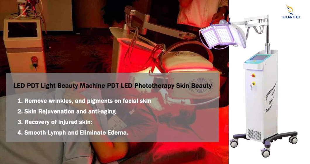 Skin LED PDT Light Therapy Machine for Beauty Salon