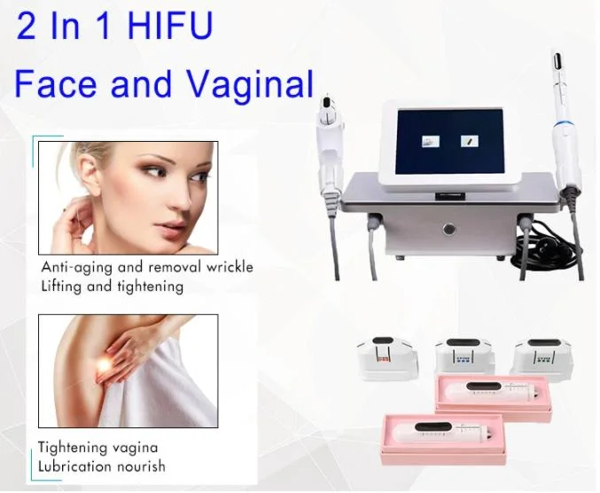 2in1 Hifu for Face Lifting and Vaginal Tightening Beauty Device