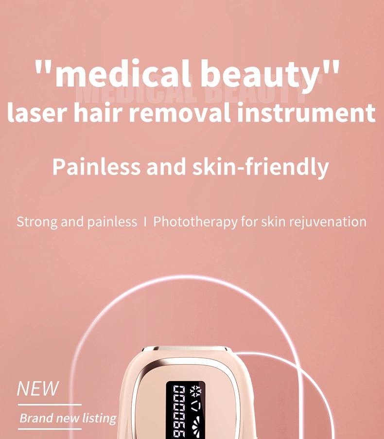 Home Laser Hair Removal Equipment Beauty Salon IPL Photon Rejuvenation Freezing Point Painless Hair Removal Device