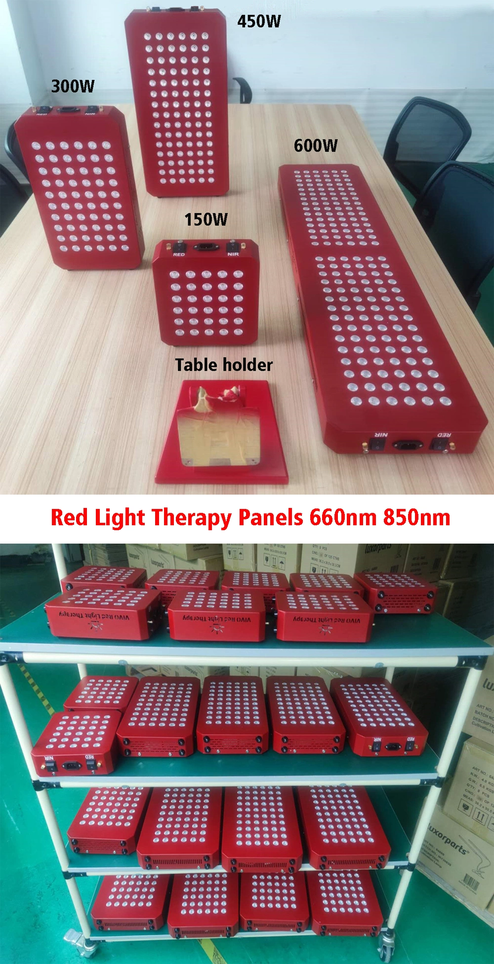 Medical Grade Red LED Light Therapy Phototherapy 660nm 850nm Beauty Treatment for Skin Care Red LED Light Therapy Machine