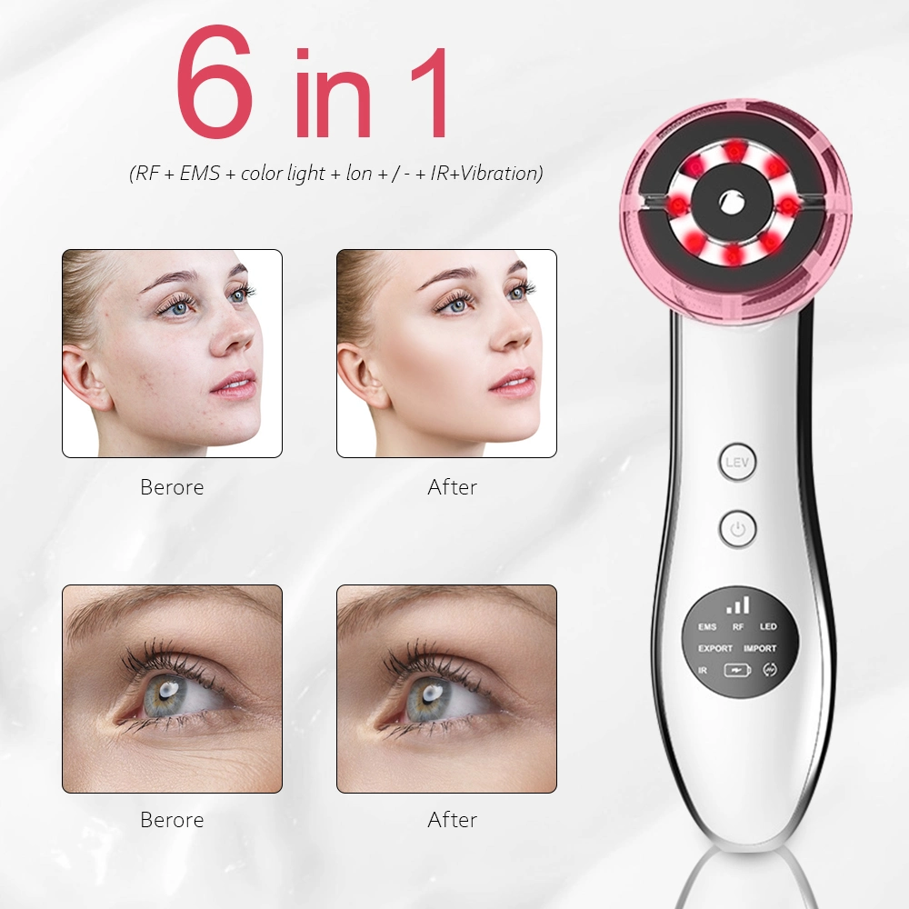 Home Use Beauty Equipment RF 360 Rotation LED Body Slimming Face Lifting Device