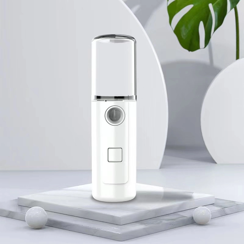 Mist Sprayer Mini 25ml Ultrasonic Nano Portable Water SPA Moisturizing Hydrating Face Sprayer with Mirror Support Custom Logo