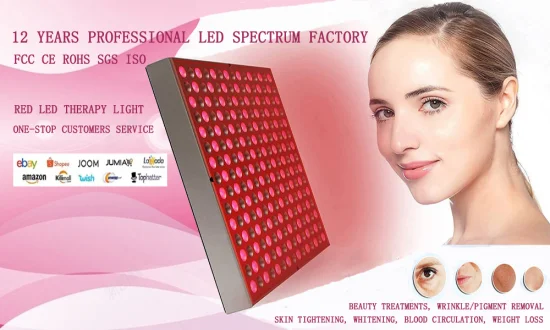 Красный светодиод медицинского класса, фототерапия, 660 нм, 850 нм, уход за кожей, косметическое лечение, устройство для терапии красным светодиодом